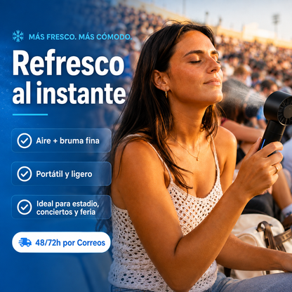 Frescor al instante, estés donde estés
